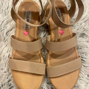 Steve Madden Girls Wedge  Sandals